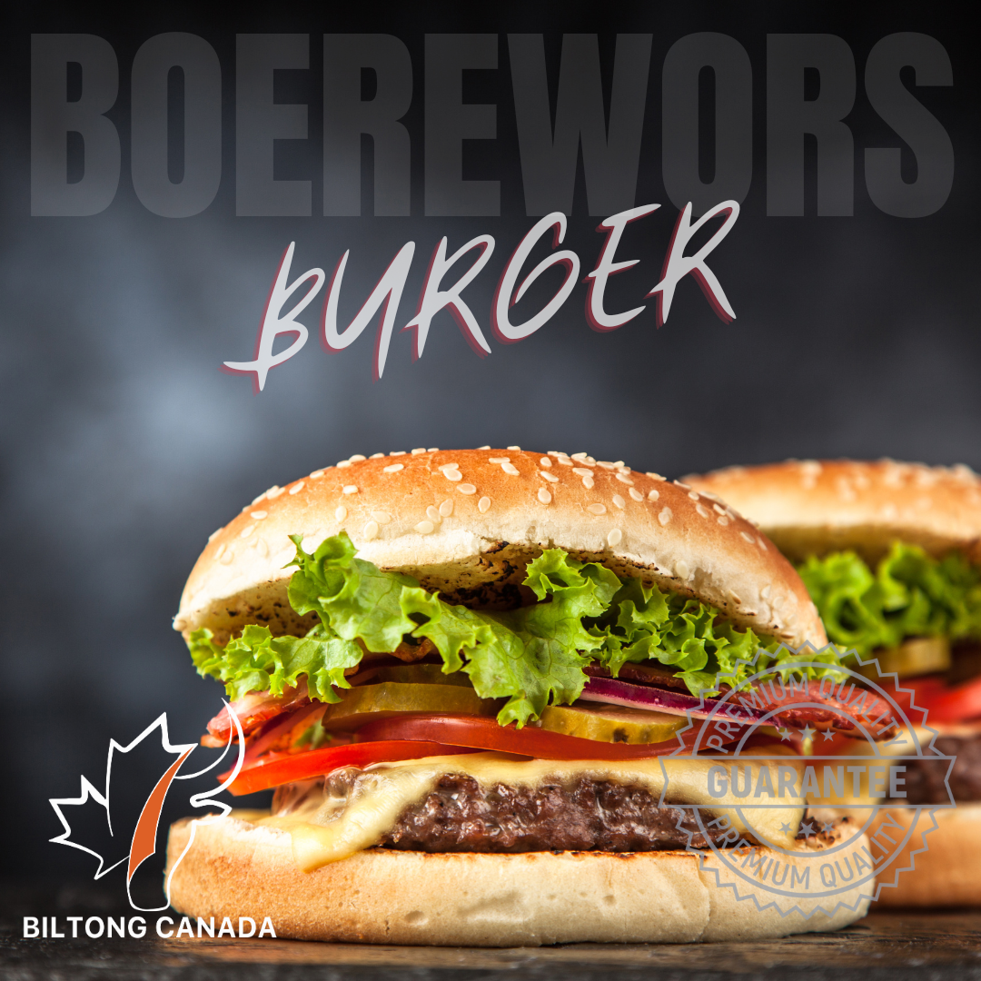 Boerewors Burger Patties