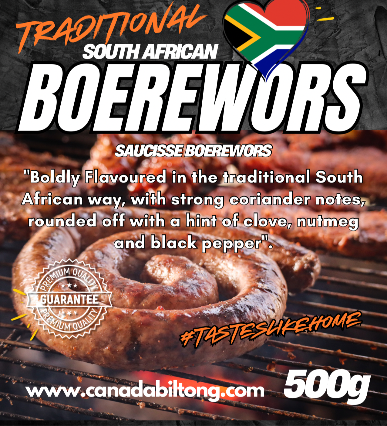 Traditional Boerewors