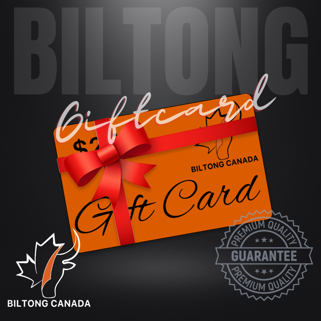 Biltong Canada Certificate
