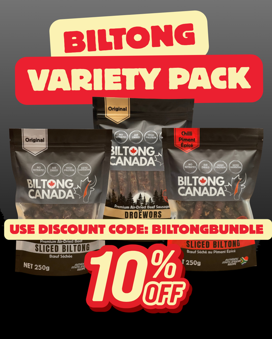 Biltong Variety Pack